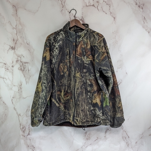 Gamehide Jacket Men Large Hunting Camo  Mossy Oak Break Up Woodland Hyper Hide - Picture 7 of 14